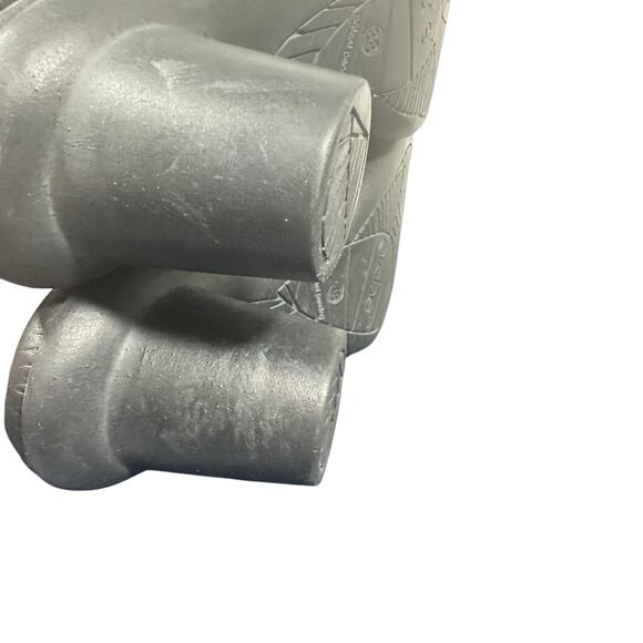 Arche Women's Black Leather Strappy Sandals 38(EU) 7 US Open Toe Slingback Heels - Picture 8 of 11